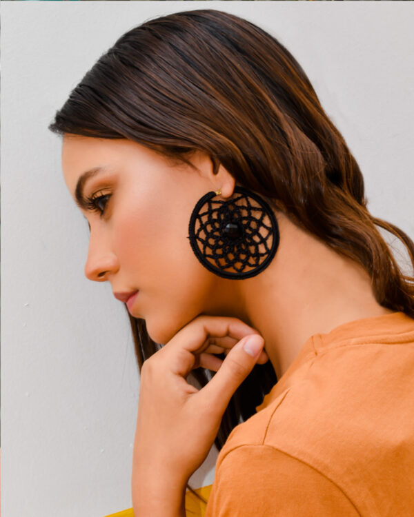 Aretes Lotto Negro